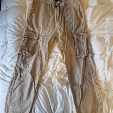 Jeans cargo marrone