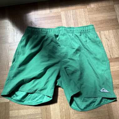 Green Quiksilver Swim Shorts