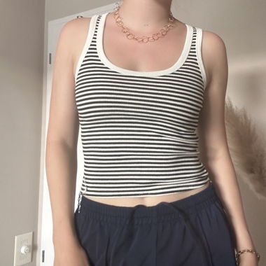 Gestreiftes Tanktop