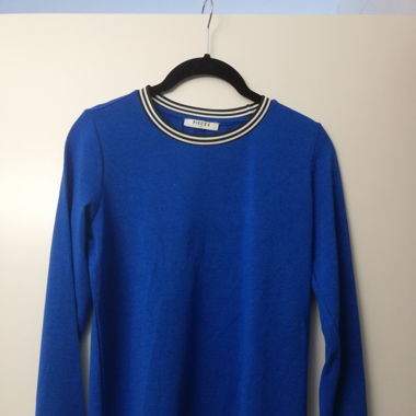 Leichter Langarm Pullover mit Glitzerfäden