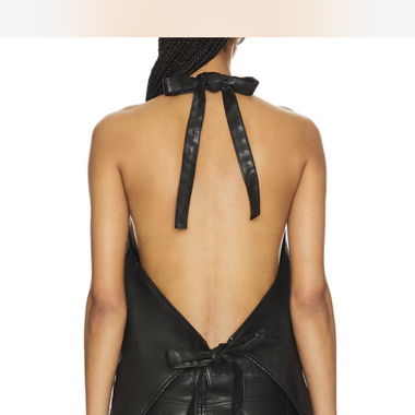 Neckholder aus veganem Leder