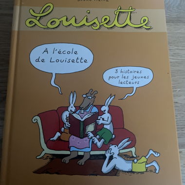 Children's Book Louisette – At School