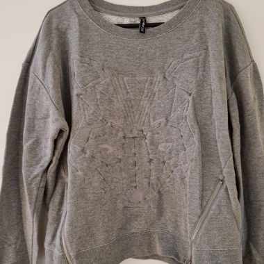 Grey Ladies Sweater XL