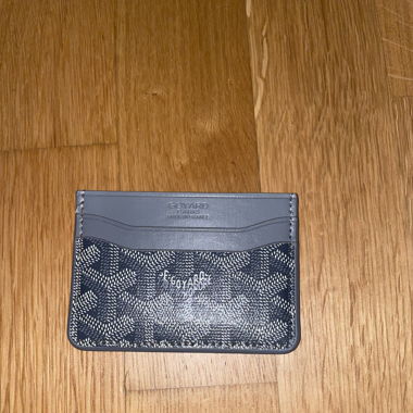 Porte-cartes Goyard gris
