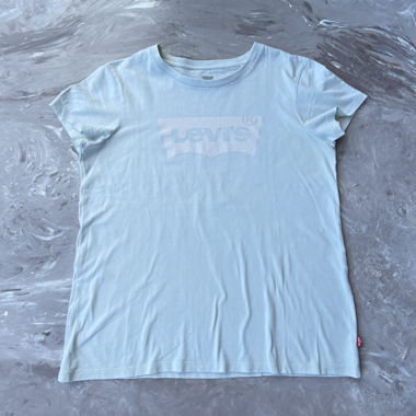Lotto 2 T-Shirt Levi's Batwing Lilla & Menta 