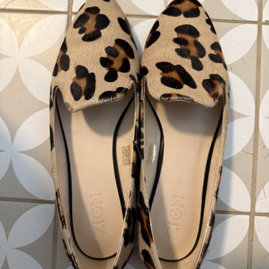 Leopard Print Flats Gr. 39