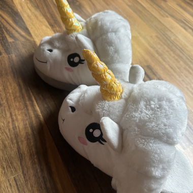 Einhorn Hausschuhe