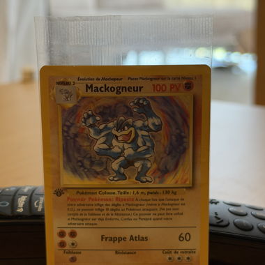 Carte Pokémon Mackogneur Édition 1 - 1995