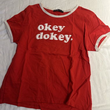 Red Statement T-Shirt