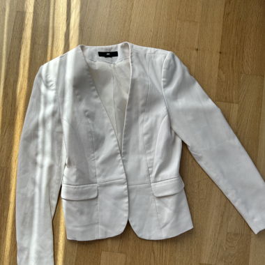 Blazer H&M bianco