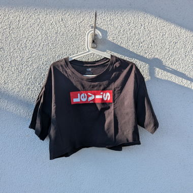T-shirt Levi's cropped