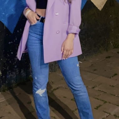 Lila Blazer von Pull&Bear