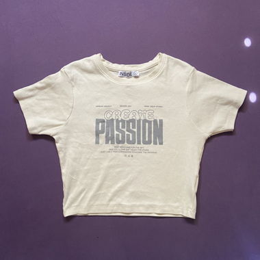 White graphic T-shirt