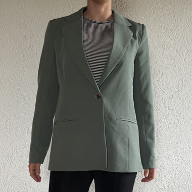 Blazer verde menta