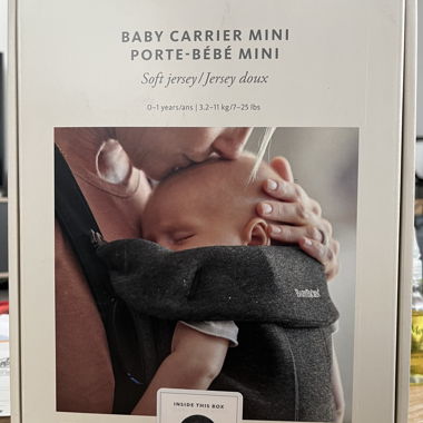 BabyBjörn porte bébé mini 