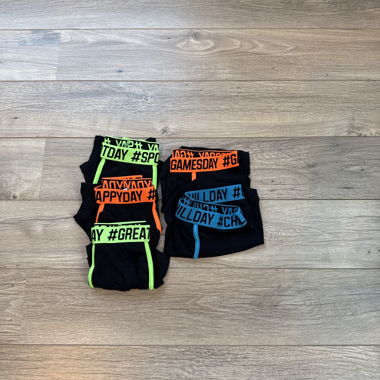 Lot de 5 boxers garçon taille 146/152