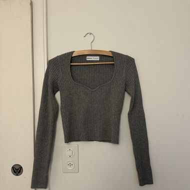 Cute Grey Top