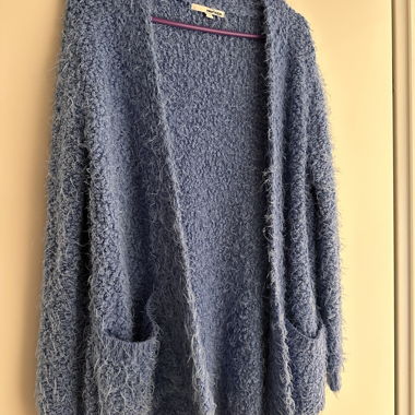 Tally Weijl Blue Knit Cardigan