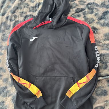 Felpa Joma nero/rosso