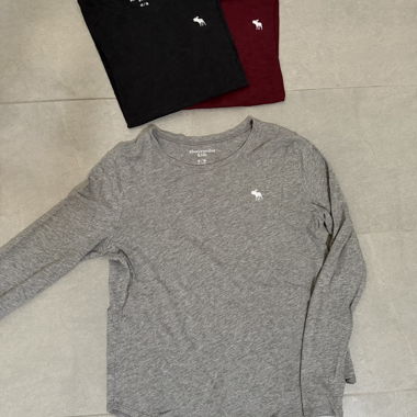 Abercrombie Kids Langarmshirts 3er-Set