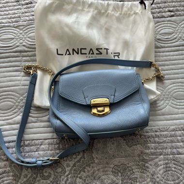 Sac bandoulière Lancaster bleu