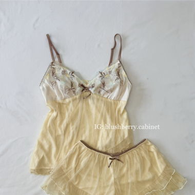 Japanese Yellow Mesh Set (size S)