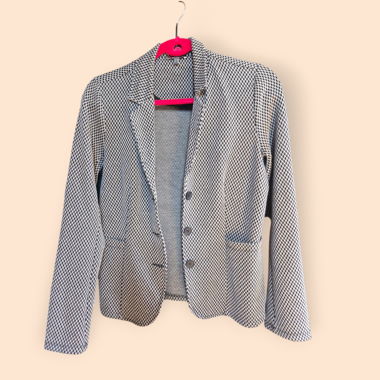 Street One Blazer Schwarzweissmuster