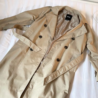 Trench beige Pull & Bear
