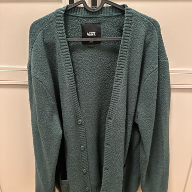 Vans Strickcardigan grün/petrol