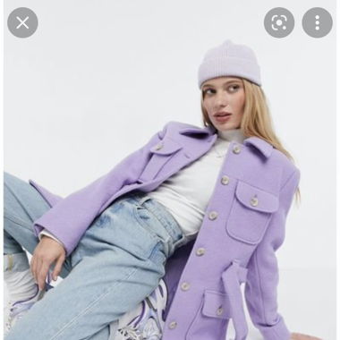 Uebergangsjacke lila &other stories38neu