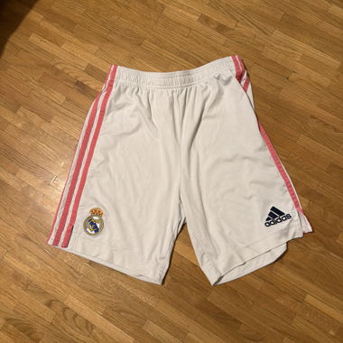 Short da calcio Real Madrid Adidas bianco