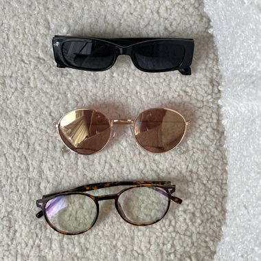 SONNENBRILLEN & BLAULICHTFILTER BRILLE