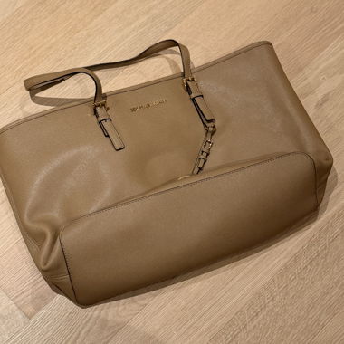 Borsa shopper Michael Kors beige