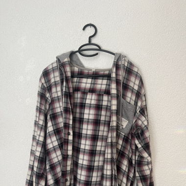 Flannel mit Kapuze