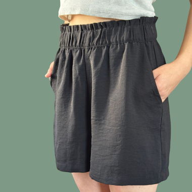JDY High Waist Shorts schwarz Grösse 36