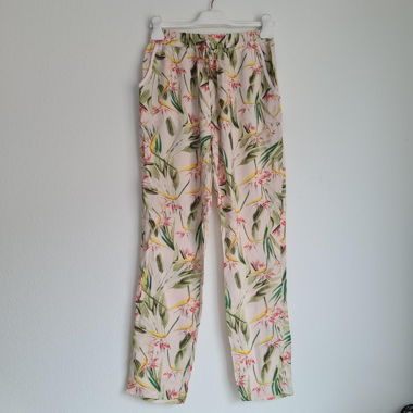 Chicoree Light Pants Tropical Print