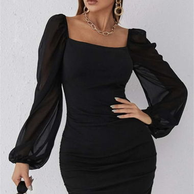 kleid enganliegend elegant