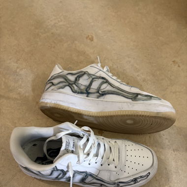 Nike Air Force (Skeleton White)
