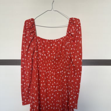 VESTITO ROSSO ESTIVO