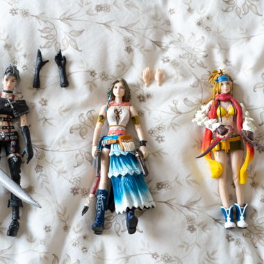 FFX-2 Figurine Set - Yuna, Paine, Rikku
