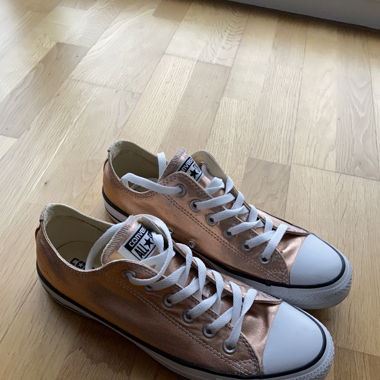 Shiny glittery Converse sneakers