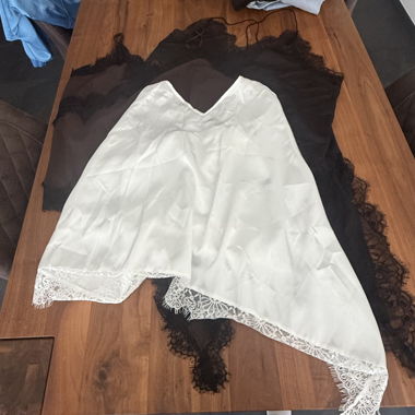 Set top in pizzo / vestaglia tipo negligé