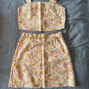 Floral two-piece set & other stories