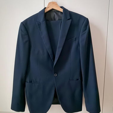 Completo Zara blu navy