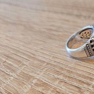 Thomas Sabo Silberring mit Onyx, Gr.54