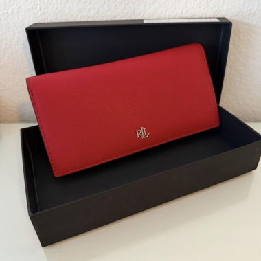Rotes Portemonnaie RL
