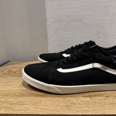 Vans Old Skool Schwarz leder 