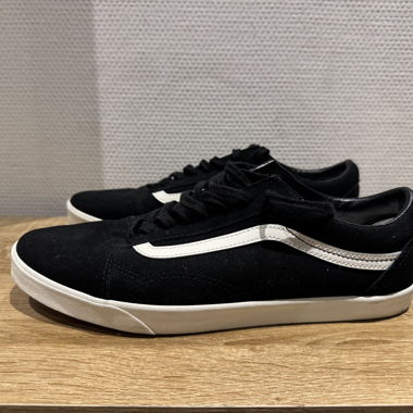Vans Old Skool Schwarz leder 