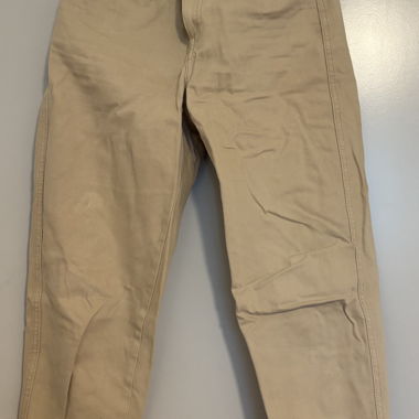 Beige Mom Jeans