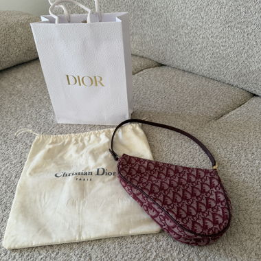 Sac Christian Dior Saddle Bag